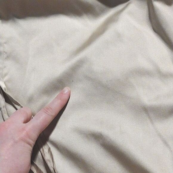 Women's Small? Short Curly Sheep/Lamb, Soft Sheepskin Fur Trench Coat, Unbranded - Picture 15 of 16